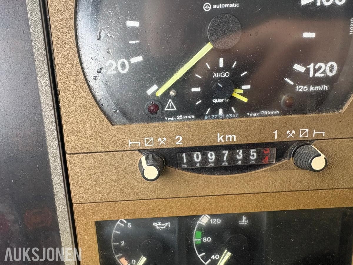 1996 MAN Lastebil med Hiab kran